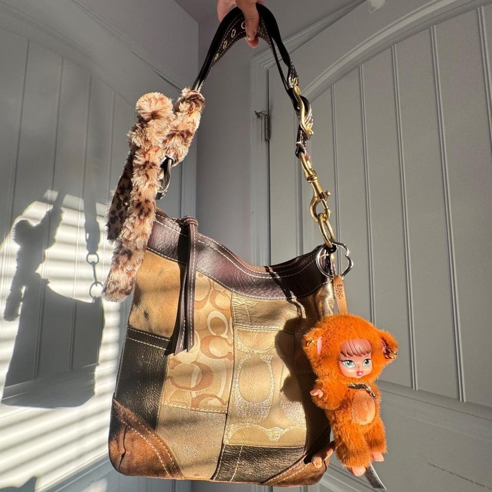 Coach patchwork hobo bag